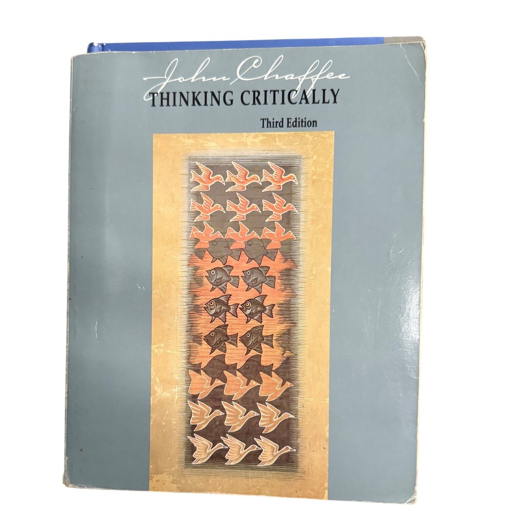 Thinking Critically John Chaffee Third Edition 1991 Paperback MC Escher Cover